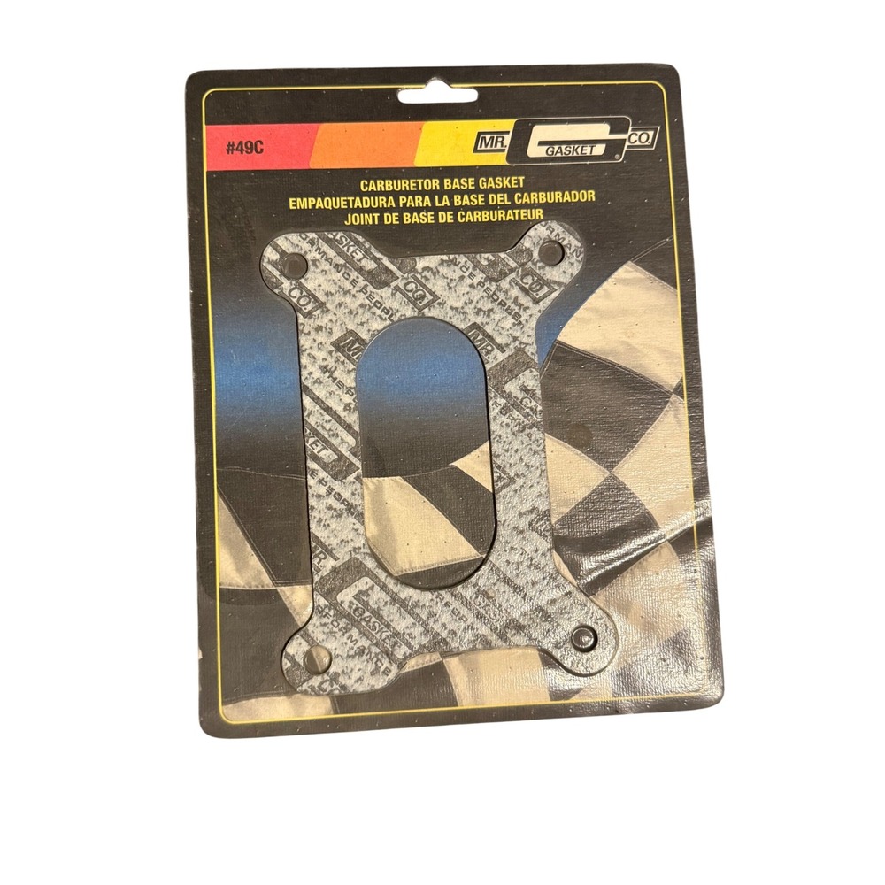 Mr. Gasket #49C Carburetor Base Gasket for Holley 2 bbl. 350/500 CFM New